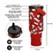 Disney Mickey Mouse All-Over Character Print Red 40 Oz Stainless Steel Water Bottle